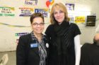 Arlington County Commissioner of the Revenue Ingrid Morroy and Commonwealth's Attorney candidate Theo Stamos