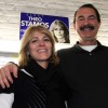 Commonwealth's Attorney candidate Theo Stamos with husband Craig Esherick Commonwealth's Attorney candidate Theo Stamos with husband Craig Esherick
