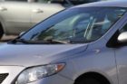 A bicyclist was struck by a car at the intersection of Washington Blvd and N. Quincy Street