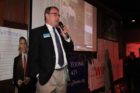 Del. Bob Brink at Arlington County Democratic Commitee 2011 election victory party