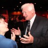 Barbara Favola and Rep. Jim Moran at Arlington Democrats 2011 election victory party