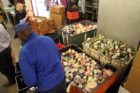 Thanksgiving food distrubition at the Arlington Food Assistance Center in Shirlington