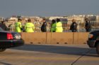 Occupy D.C. protests on the Key Bridge