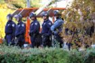 Occupy D.C. protests on the Key Bridge