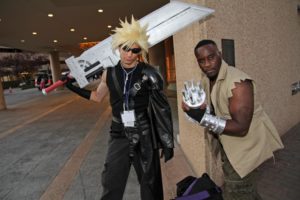 Attendees of the Anime USA 2011 convention in Crystal City