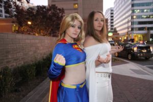 Attendees of the Anime USA 2011 convention in Crystal City