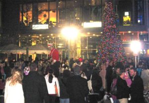 Shirlington tree lighting event in 2010
