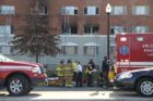 Fire at the Berkeley Apartments on Glebe Road