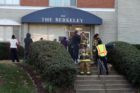Fire at the Berkeley Apartments on Glebe Road (file photo from Dec. 13, 2011)