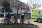 Fire at the Berkeley Apartments on Glebe Road