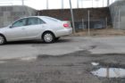 Old Jefferson Davis Highway, in a state of disrepair