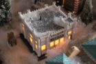 Model railroad at Crystal City Sports Pub