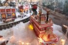 Model railroad at Crystal City Sports Pub