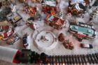 Model railroad at Crystal City Sports Pub