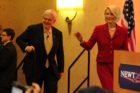 Newt Gingrich presidential campaign appearance in Rosslyn