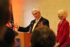 Newt Gingrich presidential campaign appearance in Rosslyn