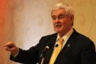 Newt Gingrich presidential campaign appearance in Rosslyn