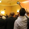 Newt Gingrich presidential campaign appearance in Rosslyn