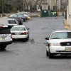 Police at Bank of America robbery