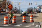 A major gas line rupture has shut down Glebe Road
