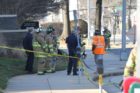 A major gas line rupture has shut down Glebe Road
