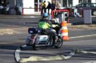 A major gas line rupture has shut down Glebe Road