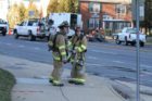 A major gas line rupture has shut down Glebe Road