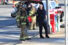 A major gas line rupture has shut down Glebe Road