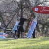Sign spinners practicing near Columbia Pike