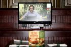 TVs in booths at Greene Turtle
