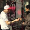 Leopold Liao gives Hot People Food samples