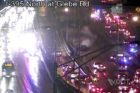 Car fire on SB I-395 HOV near Shirlington