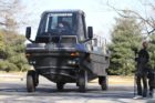 New high-speed amphibious vehicle being demoed at Columbia Island Marina