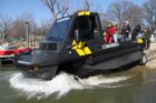 New high-speed amphibious vehicle being demoed at Columbia Island Marina