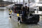 New high-speed amphibious vehicle being demoed at Columbia Island Marina