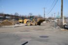 Crews tearing down the old Crystal City Motel