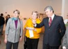 County Board Chair Mary Hynes, County Manager Barbara Donnellan, Jefe Delegacional en Coyoacan Raul Flores Garcia