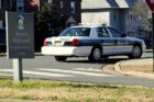 Police shut down 18th St S. at Fern St for presidential visit