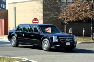 President's motorcade