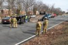 Rollover accident on Route 50