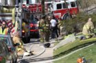 House fire in the Donaldson Run neighborhood on 3/12/12