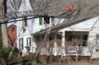 House fire in the Donaldson Run neighborhood on 3/12/12