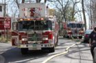 House fire in the Donaldson Run neighborhood on 3/12/12