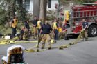 House fire in the Donaldson Run neighborhood on 3/12/12