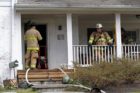 House fire in the Donaldson Run neighborhood on 3/12/12