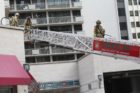 Fire at Matsutake Sushi restaurant in Crystal City