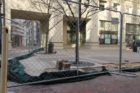Construction in Courthouse Plaza