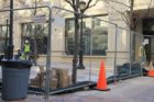 Construction in Courthouse Plaza
