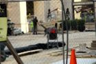 Construction in Courthouse Plaza
