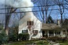 House fire in the Donaldson Run neighborhood on 3/12/12 (photo courtesy Wes Wright)